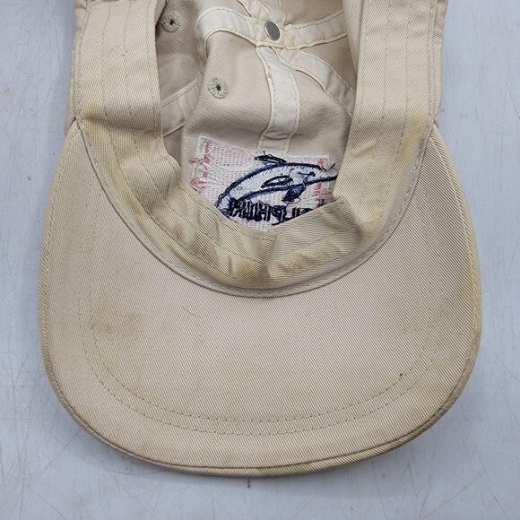 Vintage SeaWorld Adventure Parks Shamu Dolphin Hat Cap Adjustable Lightweight - Picture 7 of 10